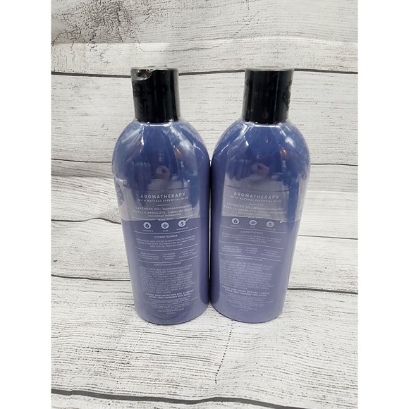 BATH & BODY WORKS AROMATHERAPY LAVENDER + VANILLA CONDITIONER 16 oz X 2 - Picture 3 of 3